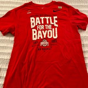 Men’s Ohio State Nike T Shirt 2019 Battle For The Bayou Shirt